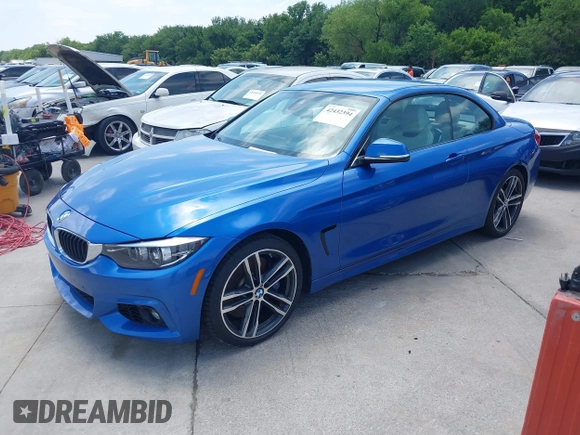 2018 BMW 4 Series 440i z VIN WBA4Z5C56JEE16537, wystawiony jako IAAI lot #42432394 z przebiegiem 56 053 mil mil oraz . Historia ofert i sprzedaży dostępna na DreamBid. Obrazek 16.