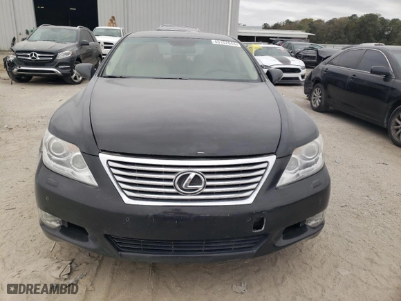 2011 Lexus LS 460 L with VIN JTHGL5EF6B5043150, listed as a Copart auction lot 45102844 with NaN miles and Salvage Title. Bid and sale history available at carsss.com. Image 5.