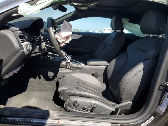2019 Audi A5 Coupe Premium with VIN WAUSNAF57KA071337, listed as a Copart auction lot 66940073 with 40,229 mi miles. Bid and sale history available at carsss.com. Image 7.