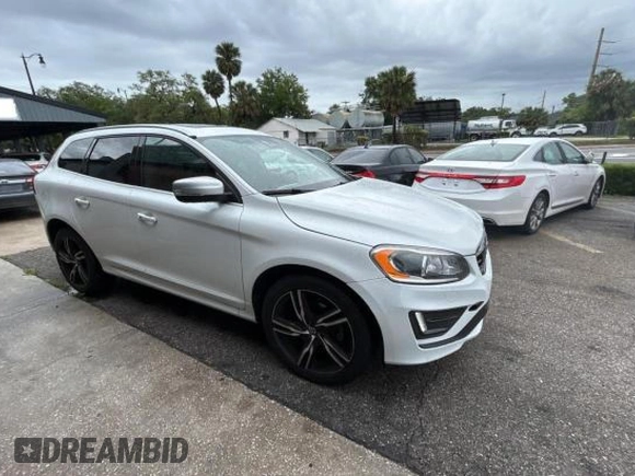 2017 Volvo XC60 R-Design with VIN YV449MRS8H2035952, listed as a Copart auction lot 56962295 with 81,347 mi miles and Clean title. Bid and sale history available at DreamBid. Image 1.