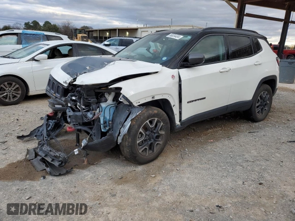 2019 Jeep Compass Trailhawk z VIN 3C4NJDDB4KT740047, wystawiony jako Copart lot #86834404 z przebiegiem 108 201 mil mil oraz Szkoda całkowita • Salvage title. Historia ofert i sprzedaży dostępna na DreamBid. Obrazek 1.