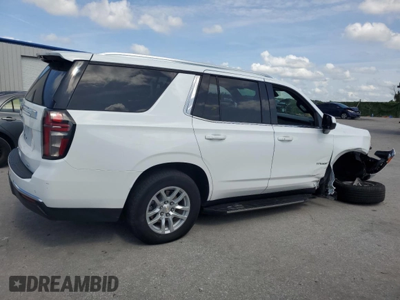 2023 Chevrolet Tahoe LT с VIN 1GNSCNKD5PR198195, выставлен на аукционе Copart как лот 46365905 с пробегом 35 791 миль миль и Чистый • Clean title. История ставок и продаж доступна на DreamBid. Изображение 3.