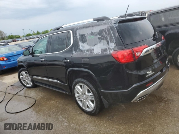 2018 GMC Acadia Denali with VIN 1GKKNXLS2JZ116902, listed as a Copart auction lot 52398184 with 56,350 mi miles and Clean Title. Bid and sale history available at DreamBid. Image 2.