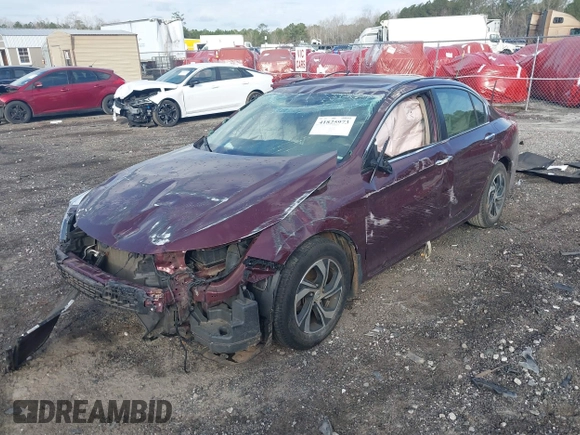 2017 Honda Accord LX with VIN 1HGCR2F37HA107232, listed as a IAAI auction lot 41825973 with 209,004 mi miles. Bid and sale history available at carsss.com. Image 18.