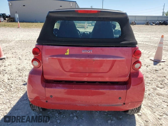 2011 Smart fortwo Passion with VIN WMEEK3BA7BK462796, listed as a Copart auction lot 52819475 with 107,381 mi miles and Salvage title. Bid and sale history available at DreamBid. Image 10.