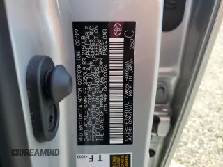 2019 Toyota Prius LE with VIN JTDL9RFU7K3002024, listed as a Copart auction lot 56579145 with 18,019 mi miles and Salvage Title. Bid and sale history available at DreamBid. Image 12.