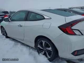 2016 Honda Civic Coupe Touring with VIN 2HGFC3B91GH351389, listed as a IAAI auction lot 41612467 with 78,934 mi miles. Bid and sale history available at carsss.com. Image 14.