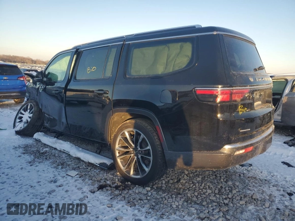 2022 Jeep Wagoneer Series III with VIN 1C4SJVDT2NS157113, listed as a Copart auction lot 84635564 with Not Provided miles and Non Repairable. Bid and sale history available at DreamBid. Image 2.