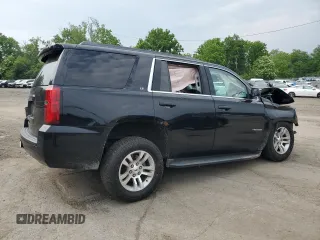 2018 Chevrolet Tahoe LT with VIN 1GNSKBKC3JR130820, listed as a Copart auction lot 60369785 with Not provided miles and Salvage title. Bid and sale history available at DreamBid. Image 3.