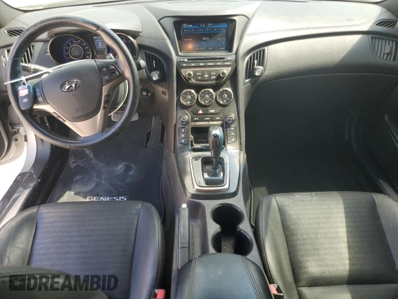 2013 Hyundai Genesis Coupe R-Spec with VIN KMHHU6KJ5DU091048, listed as a Copart auction lot 62120655 with 155,874 mi miles and Salvage title. Bid and sale history available at DreamBid. Image 8.