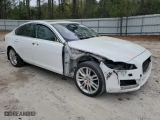 2017 Jaguar XF 35t Prestige with VIN SAJBE4BV9HCY29350, listed as a Copart auction lot 51977125 with 80,270 mi miles and Salvage Title. Bid and sale history available at carsss.com. Image 4.