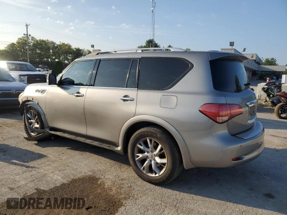 2012 Infiniti QX56 8-passenger with VIN JN8AZ2ND3C9715506, listed as a Copart auction lot 68324314 with 173,222 mi miles and Non Repairable. Bid and sale history available at carsss.com. Image 2.