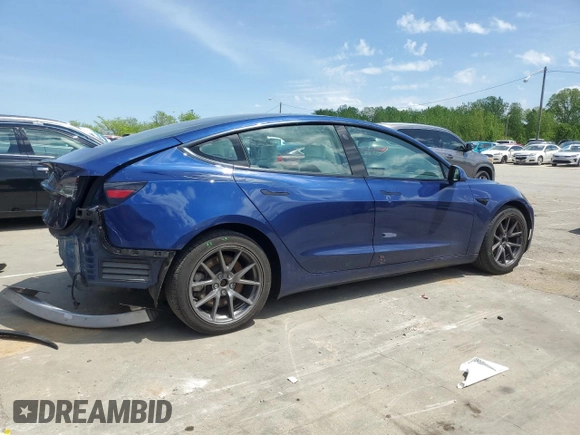 2021 Tesla Model 3 Standard Range Plus z VIN 5YJ3E1EA8MF978274, wystawiony jako Copart lot #53848845 z przebiegiem 79 189 mil mil oraz Szkody całkowita. Historia ofert i sprzedaży dostępna na DreamBid. Obrazek 3.