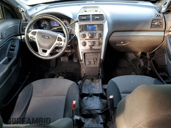 2015 Ford Utility Police Interceptor with VIN 1FM5K8AR3FGA21223, listed as a Copart auction lot 83549804 with 100,974 mi miles and Salvage Title. Bid and sale history available at carsss.com. Image 8.