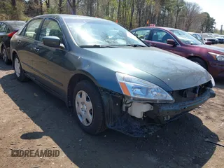 2005 Honda Accord EX with VIN 1HGCM56705A128101, listed as a IAAI auction lot 42098036 with 143,838 mi miles and . Bid and sale history available at DreamBid. Image 1.