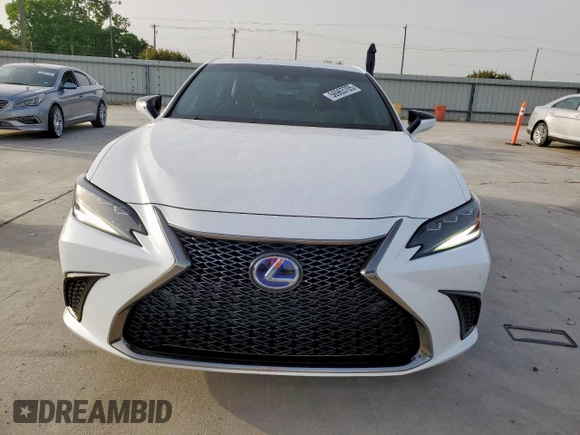 2022 Lexus ES 300h F Sport with VIN 58AGA1C19NU015929, listed as a Copart auction lot 56963705 with 50,011 mi miles and Clean title. Bid and sale history available at DreamBid. Image 5.