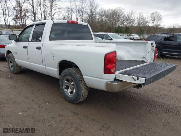 2008 Dodge Ram 1500 SLT with VIN 1D7HA18N48S577707, listed as a IAAI auction lot 41578715 with 280,714 mi miles. Bid and sale history available at carsss.com. Image 3.