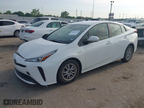 2019 Toyota Prius L Eco z VIN JTDKARFU8K3069783, wystawiony jako IAAI lot #42041554 z przebiegiem 107 363 mil mil oraz . Historia ofert i sprzedaży dostępna na DreamBid. Obrazek 17.