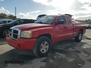 2006 Dodge Dakota SLT with VIN 1D7HW42N46S517113, listed as a Copart auction lot 79292764 with 210,005 mi miles and Salvage Title. Bid and sale history available at carsss.com. Image 1.