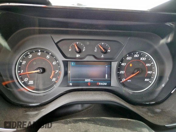 2020 Chevrolet Camaro 1LT with VIN 1G1FB1RS9L0112257, listed as a Copart auction lot 61071755 with 6,255 mi miles and Salvage title. Bid and sale history available at DreamBid. Image 9.