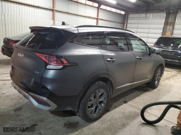 2024 Kia Sportage Hybrid SX-Prestige with VIN KNDPXCDG3R7163846, listed as a Copart auction lot 80942754 with 8,380 mi miles and Salvage Title. Bid and sale history available at carsss.com. Image 3.