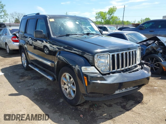 2008 Jeep Liberty Limited with VIN 1J8GN58K38W126194, listed as a IAAI auction lot 42033643 with 142,090 mi miles and . Bid and sale history available at carsss.com. Image 1.