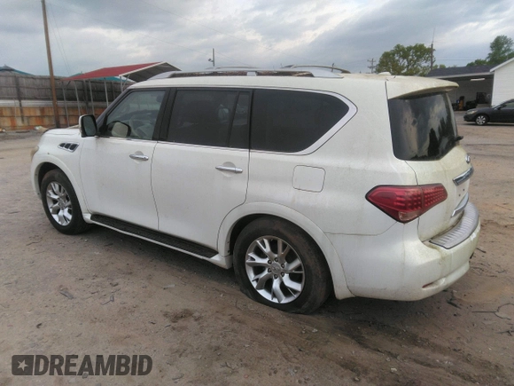 2012 Infiniti QX56 7-passenger z VIN JN8AZ2NE1C9018733, wystawiony jako IAAI lot #42046801 z przebiegiem 186 509 mil mil oraz . Historia ofert i sprzedaży dostępna na DreamBid. Obrazek 3.
