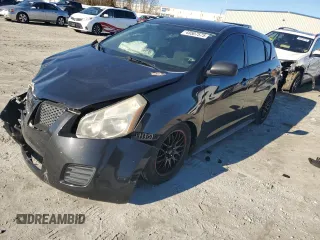 2009 Pontiac Vibe w/1SB with VIN 5Y2SP67029Z427797, listed as a Copart auction lot 45507575 with 157,677 mi miles and Salvage Title. Bid and sale history available at carsss.com. Image 1.
