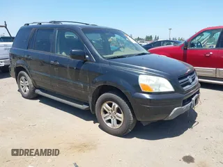2005 Honda Pilot EX-L z VIN 2HKYF185X5H520109, wystawiony jako IAAI lot #42414741 z przebiegiem 301 518 mil mil oraz . Historia ofert i sprzedaży dostępna na DreamBid. Obrazek 1.