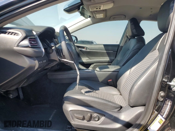 2023 Toyota Camry SE with VIN 4T1G11AK3PU077493, listed as a Copart auction lot 47218195 with 53,692 mi miles and Salvage Title. Bid and sale history available at DreamBid. Image 7.