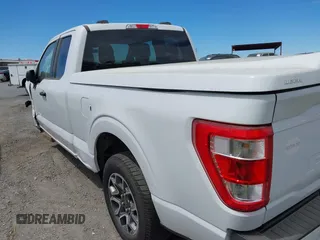 2021 Ford F-150 XL with VIN 1FTEX1CP7MFA52910, listed as a IAAI auction lot 42506488 with 99,607 mi miles and . Bid and sale history available at DreamBid. Image 3.