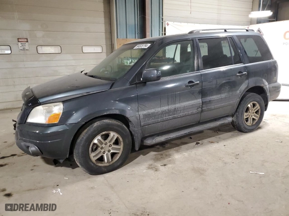 2003 Honda Pilot EX with VIN 2HKYF18723H565883, listed as a Copart auction lot 84520794 with 0 mi miles and Salvage Title. Bid and sale history available at carsss.com. Image 1.