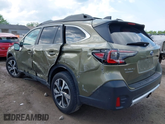 2022 Subaru Outback Limited z VIN 4S4BTANC6N3186444, wystawiony jako IAAI lot #42277382 z przebiegiem 24 256 mil mil oraz . Historia ofert i sprzedaży dostępna na DreamBid. Obrazek 3.