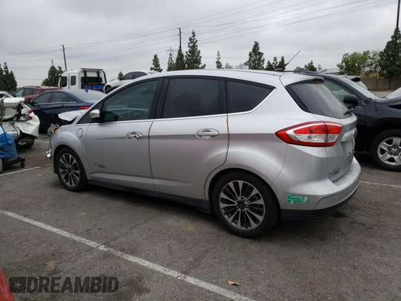 2017 Ford C-Max Energi Titanium with VIN 1FADP5FU3HL102770, listed as a Copart auction lot 56334723 with 77,388 mi miles. Bid and sale history available at carsss.com. Image 2.