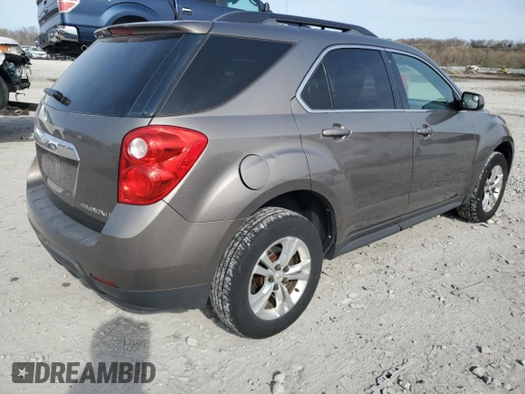 2012 Chevrolet Equinox 2LT with VIN 2GNFLNEK4C6239966, listed as a Copart auction lot 51315095 with 165,287 mi miles and Salvage Title. Bid and sale history available at DreamBid. Image 3.