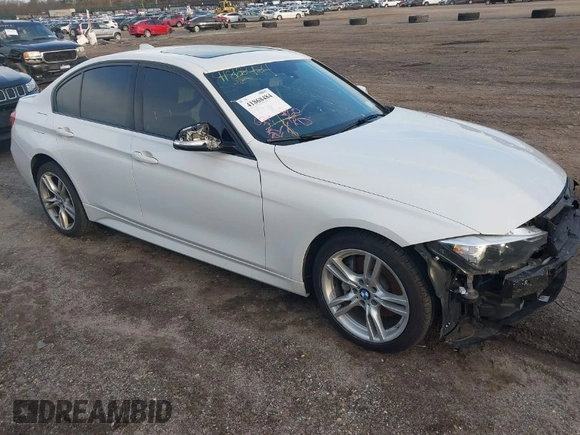 2016 BMW 3 Series 328i xDrive with VIN WBA8E3G58GNT79878, listed as a IAAI auction lot 41868484 with 67,971 mi miles. Bid and sale history available at carsss.com. Image 1.