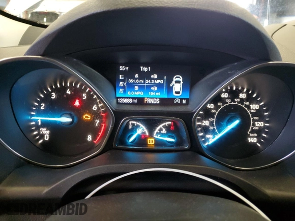 2018 Ford Escape SE with VIN 1FMCU9GD1JUC87269, listed as a Copart auction lot 53572685 with 125,688 mi miles and Clean Title. Bid and sale history available at carsss.com. Image 9.