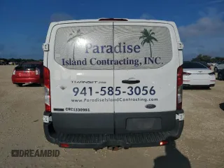 2015 Ford Transit Cargo with VIN 1FTNR1ZM4FKA33992, listed as a Copart auction lot 74308214 with 115,095 mi miles and Salvage Title. Bid and sale history available at DreamBid. Image 6.