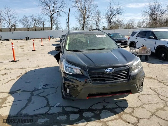 2019 Subaru Forester Sport with VIN JF2SKAKC9KH420006, listed as a Copart auction lot 49040095 with 84,200 mi miles and Salvage Title. Bid and sale history available at carsss.com. Image 12.