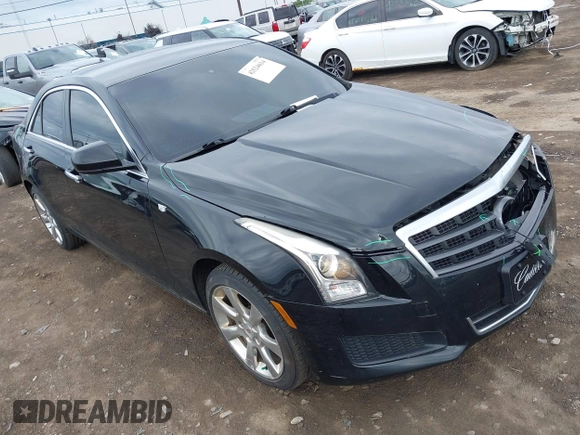2013 Cadillac ATS with VIN 1G6AG5RX5D0176838, listed as a IAAI auction lot 42524634 with 109,825 mi miles and . Bid and sale history available at DreamBid. Image 1.