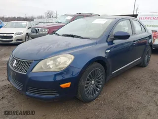 2011 Suzuki Kizashi SE with VIN JS2RF9A32B6111089, listed as a IAAI auction lot 41157441 with 139,180 mi miles. Bid and sale history available at carsss.com. Image 2.