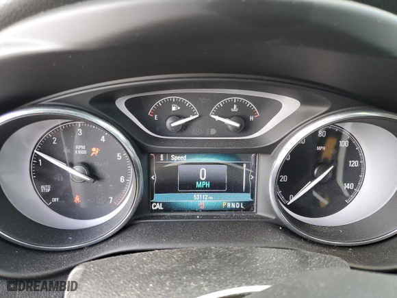 2020 Buick Envision Essence with VIN LRBFXCSA4LD167065, listed as a Copart auction lot 83838974 with 53,112 mi miles and Salvage Title. Bid and sale history available at carsss.com. Image 9.
