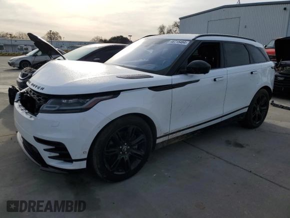 2019 Land Rover Range Rover Velar R-Dynamic SE with VIN SALYL2FV7KA226728, listed as a Copart auction lot 46715464 with 58,754 mi miles. Bid and sale history available at carsss.com. Image 1.