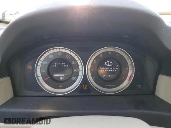 2013 Volvo XC70 3.2L with VIN YV4940BZ4D1168213, listed as a Copart auction lot 42603685 with 155,181 mi miles and Salvage Title. Bid and sale history available at DreamBid. Image 9.