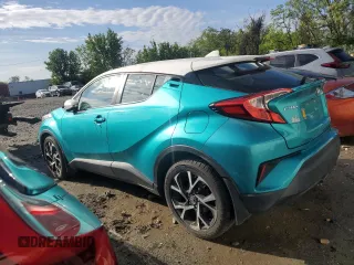 2018 Toyota C-HR XLE with VIN NMTKHMBX2JR041827, listed as a Copart auction lot 50443105 with 135,667 mi miles and Salvage title. Bid and sale history available at DreamBid. Image 2.
