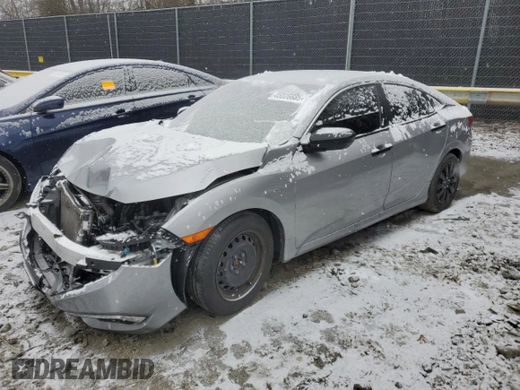 2020 Honda Civic Sedan LX with VIN 2HGFC2F63LH557530, listed as a Copart auction lot 46026685 with 47,272 mi miles and Salvage Title. Bid and sale history available at carsss.com. Image 1.