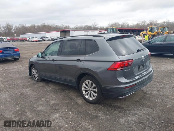 2019 Volkswagen Tiguan S with VIN 3VV0B7AX1KM046808, listed as a IAAI auction lot 41911225 with 62,972 mi miles and . Bid and sale history available at DreamBid. Image 3.