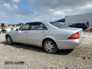 2003 Mercedes-Benz S 430 z VIN WDBNG70J83A354512, wystawiony jako Copart lot #58195225 z przebiegiem 78 502 mil mil oraz Szkoda całkowita • Salvage title. Historia ofert i sprzedaży dostępna na DreamBid. Obrazek 2.