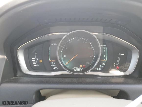 2015 Volvo XC60 T6 with VIN YV4902RK7F2650865, listed as a Copart auction lot 50157795 with 179,402 mi miles and Salvage Title. Bid and sale history available at carsss.com. Image 9.