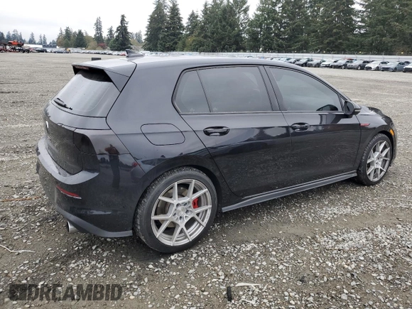 2022 Volkswagen Golf GTI S with VIN WVWG87CD0NW220757, listed as a Copart auction lot 75849714 with 21,683 mi miles and Salvage Title. Bid and sale history available at carsss.com. Image 3.